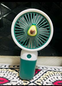 Carrot Portable Fan with Phone Stand
