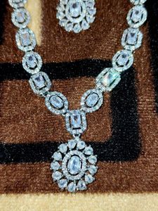 White Swarovski Set