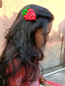Strawberry Hair Clips
