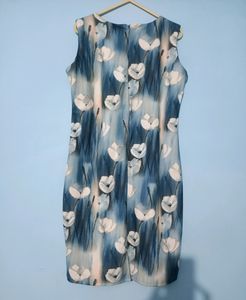 Korean Floral Sleeveless Dress ❤️