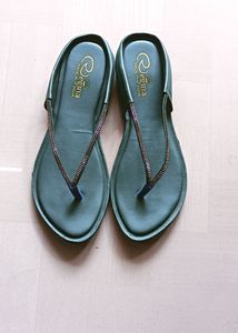 Olive Green Flats