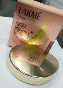 Lakme 9to5 Powerplay Matte Compact