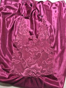 Silky Lace Nightwear