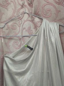 Elegant One-Shoulder Maxi Dress