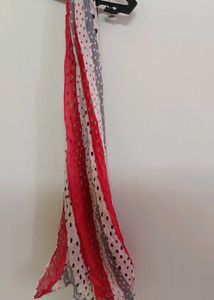 Striped Polka Dot Scarf