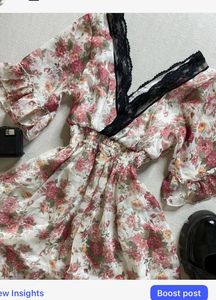 Lace Babydoll Coquette Dress
