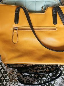 Lavie Mustard Shoulder Bag
