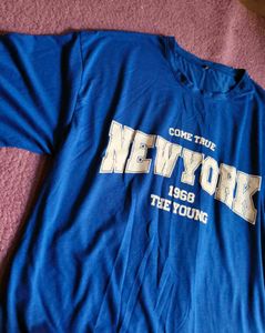 Blue &#39;New York&#39; T-Shirt