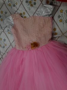 Pink Tulle Party Dress