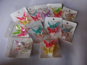 Pintresty Butterfly Hair Clips.Set Of 4 Random