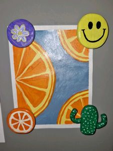 Cute Handmade Clay Fridge Magnets
