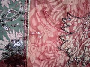 Embroidered Floral Saree