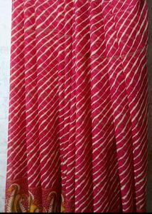9 Pink Leharya Saree with Blouse