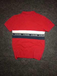 U.S. Polo Assn. Red Striped TShirt