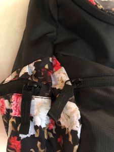 Lunar Black&amp;Floral Backpack