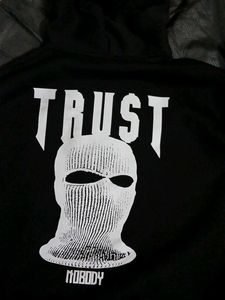 Black 'Trust Nobody' Hoodie