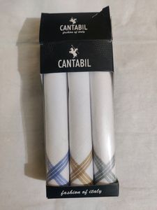 3×2 New Pack Of Hanky By Cantabil Brand
