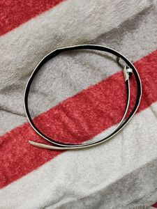 Elegant woman White Belt