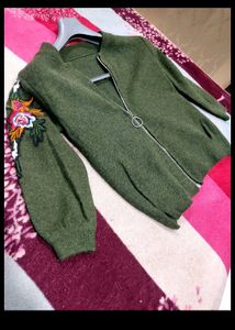Woolen Women&#39;s Jacket