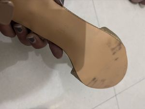 Golden New Heels