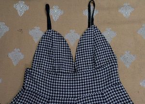 Houndstooth Mini Dress