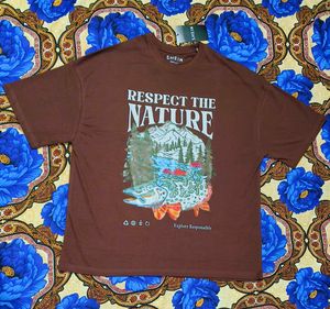 Drop-Shoulder Oversized Graphic Print T-Shirt