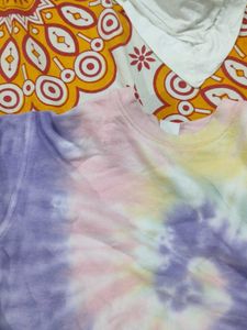 Tie-Dye sweat tie &amp; Sweatpants Set