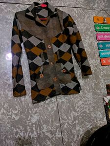 Patterned Women Jacket/sweater