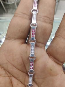 Pure Silver Bracelet For Womens Nd Girls
