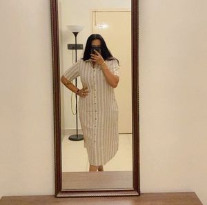 Shirt Dress Beige