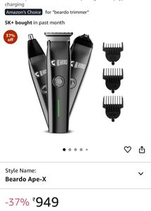 Beardo Ape-X Prime Grooming Kit