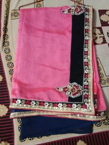 Heavy Partywear Saree💙