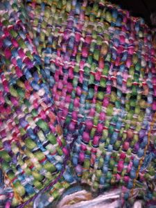 Colorful Woven Scarf🩷💛🧡❤️