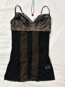 sheer lace babydoll slip ⭐️