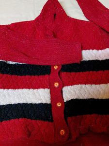 Striped Knit Cardigan