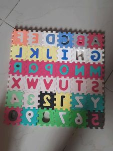 Puzzle Mat - Alphabets and Numbers