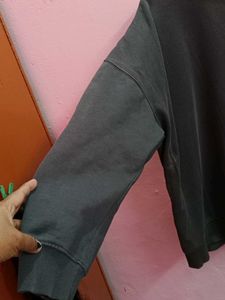 H&amp;M NIRVANA Grey Oversized Sweatshirt