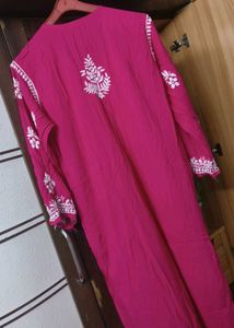 premium chikankari kurti set
