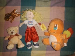 Mixed Plush Toy Bundle - Charmander & More!