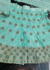 Unstitched Lehnga Choli With Dupatta