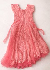 Adorable Pink Lace Dress