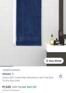 Cotton Bath High Absorbency Soft Towel Set