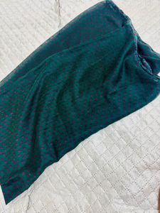 Green Polka Dot Scarf