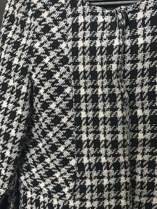 Houndstooth Cropped Jacket
