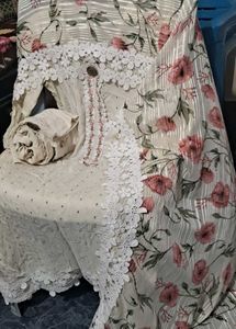 Floral Embroidered Pakistani Suit