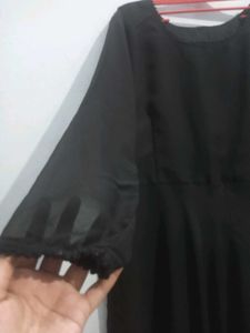 Black Kurti Frock
