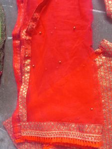 Red Lehenga Choli 1/2 Years Baby Girl