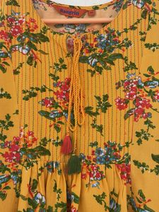 Floral Print Top - Bohemian Style