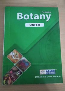 Allen Pre-Medical Botany UNIT-8 module class 12📑