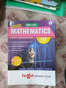 MHT CET MATHEMATICS TARGET BOOK